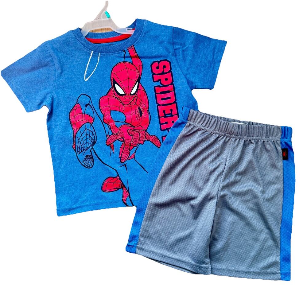 Spider-Man Toddler 2PC Set Top And & NWT - Size 3T